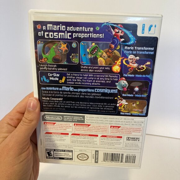 Nintendo Wii Video Game Bundle 3 Tested Super Mario Galaxy Cars Indiana Jones - Picture 10 of 13